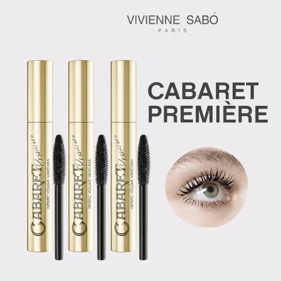 Комплект 3 gb. Тушь для ресниц Vivienne Sabo Cabaret Premiere Artistic Volume Mascara, 9ml Black